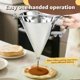 thumbnail image 3 of Stainless Steel Funnel Dispenser Octopus Balls Batter Baker Cooking Tool with Rack Cupcake Pancake Batter Maker Kitchen Tools, 3 of 5