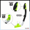 thumbnail image 2 of Dolfino Pro Gemini Adult Mask and Snorkel Combo - Yellow, 2 of 6