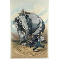 thumbnail image 3 of Udo Keppler 17x24 Black Modern Framed Museum Art Print Titled - The Leader (1909), 3 of 5