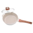 thumbnail image 2 of Oven Safe Pan, Frying Skillet Evenly Heat Multifunction Prevent Stick  For All Stove For Egg 28cm / 11in, 2 of 8
