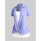 thumbnail image 2 of Conjunto Camiseta Talla Extra Camisola Drapeado Rosegal  Camisetas tallas grandes, 2 of 5