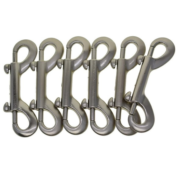 Double End Clip Diving .5 Inch 6 PCS for Diving Pet Luggage Outdoor Mountainee Equipment