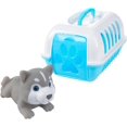 thumbnail image 4 of Large Husky Dog Cute Toy Pet in Animal Carrier - Pretend Play Toy Doggy Playset, 4 of 6