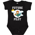 thumbnail image 3 of Inktastic Future Pilot Airplane for Boys Boys Baby Bodysuit, 3 of 5