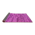 thumbnail image 2 of Ahgly Company Indoor Rectangle Abstract Pink Modern Area Rugs, 7' x 9', 2 of 4