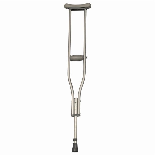 Muletas básicas para adultos Medline, LF, capacidad de peso de 250 lb