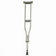 thumbnail image 1 of Muletas básicas para adultos Medline, LF, capacidad de peso de 250 lb, 1 of 1