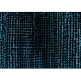 thumbnail image 1 of Ahgly Company Machine Washable Indoor Rectangle Abstract Turquoise Blue Modern Area Rugs, 5' x 7', 1 of 4