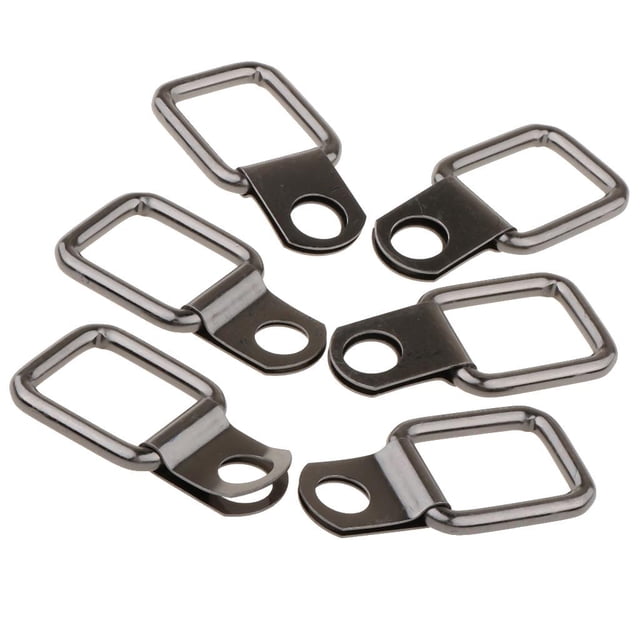 Anclaje De Anclaje De Carga De de material acero Inoxidable Para Remolque De Carga De Camión De Caja shamjiam Anillas de sujeción de anillo en D de acero