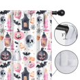 thumbnail image 4 of Blackout Kids Curtains,Pastel Halloween Pattern Childrens Insulated Curtains Set Of 2,Bedroom Essentials,Toddler Room Decor 42"x54", 4 of 5