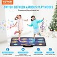 thumbnail image 2 of VEVOR YQ3324 Wireless Dance Mat Two Player Mode Kids Gift, 2 of 9