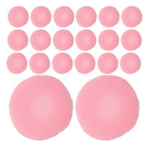 Worgeous 100pcs Soft Earbud Headphone Ear Pads Replacement Sponge Covers Tips Cushions Pad Protector Earplugs for Earphone Headset Earpiece Pink