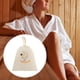 thumbnail image 3 of Sombrero de fieltro de lana blanca perfecl Sauna rusa anticalor Estilo B 1, 3 of 8