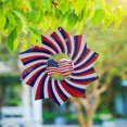 thumbnail image 3 of 3D Dynamic Rotating Wind Chime Stainless Steel Color Metal Sheet Wind Rotating Energy Courtyard Art Outdoor Metal Hanging Wind Chime, 3 of 6