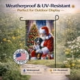 thumbnail image 5 of Greater Swiss Mountain Dog and Santa Claus Garden Flag, 5 of 7