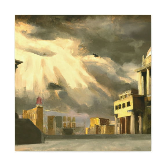 Modern Neoclassical Art - Canvas