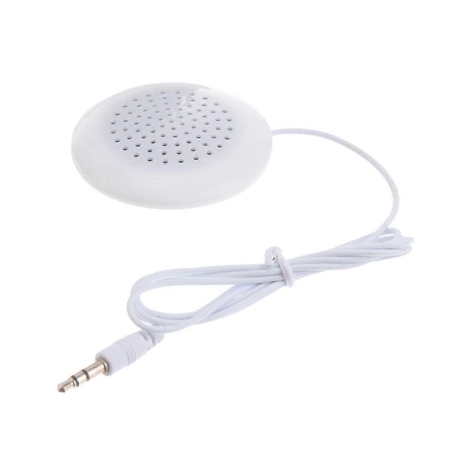 3 .5mm Portable Pillow Pillow Speaker Wire Mini Portable Speaker Mobile Phone Speaker Bed Side Speakers Pillow Speakers Sleeping