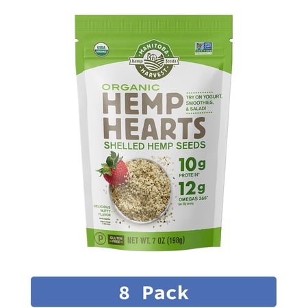 Manitoba Harvest Hemp Hearts 7 oz (Pack Of 8)