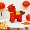 thumbnail image 6 of Twfbrm 2026 Year of The Horse Plush Doll, Chinese New Year Zodiac Horse Plushies, Soft and Adorable Horse Stuffed Animal Toys Spring Festival Decorations Luck Mascot Dolls for Couch Sofa Living Room, 6 of 8