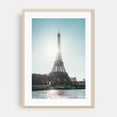 thumbnail image 2 of Eiffel Tower (color) - Paris Île-de-France France Photography Architecture Cityscape Travel Poster Autumn Boat Scenic Unframed Wall Art Print 24 x 36 inches, 2 of 60
