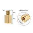 thumbnail image 3 of Uxcell Brass M3 7mm+3mm Male-Female Hex Standoff 20 Pack, 3 of 5
