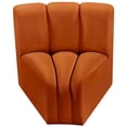 thumbnail image 6 of Meridian Furniture Arc Cognac Velvet Curved Corner, 6 of 9