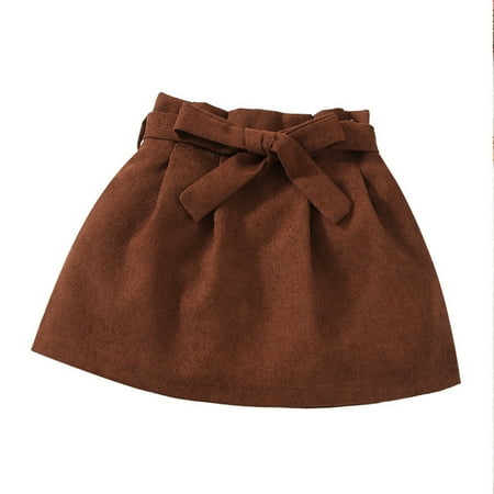 

JDEFEG Girls Sundress Size 6 Kids Toddler Baby Girls Ribbed Solid Bowknot Skirt Outfit Clothes Dresses for Little Girls Girls Dresses Skirts for Girls Polyester Brown 7Y