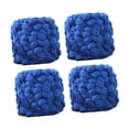 thumbnail image 4 of 4 ovillos de poliéster para tejer a mano, pompones de ganchillo, hilo grueso, hilo de peso jumbo Azul, 4 of 9