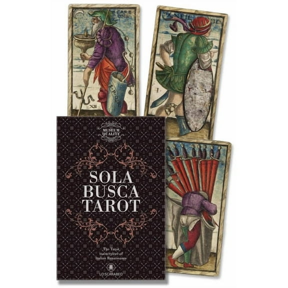 Sola Busca Tarot Sola Busca Tarot: Museum Quality Kit, (Hardcover)