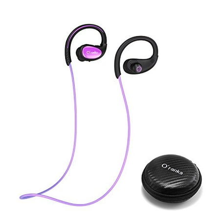 Oranka Bluetooth Headphones,Best Wireless Headphones Sports with Mic HD Stereo Sweatproof Earbuds for Running Workout Gym