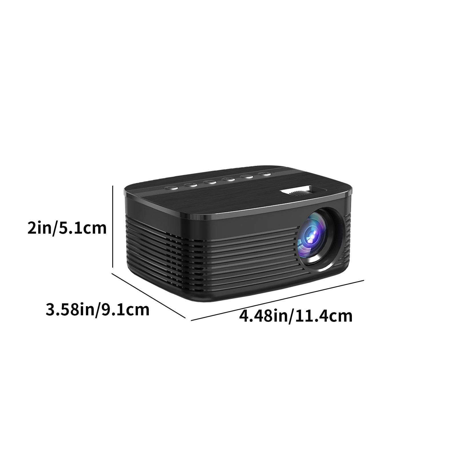AZXY Projector,Mini Projector,Mini Projector for Phone,Movie Projectors,Smart Projector with Bluetooth and Wifi