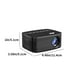 thumbnail image 3 of Miniproyector LED portátil para el hogar, 100 pulgadas, inalámbrico, WiFi, proyector de pantalla para teléfono, máquina de regalo para padres e hijos, compatible con decodificación 1080p, proyector HD, 3 of 9
