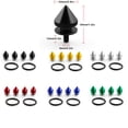 thumbnail image 3 of Speravity Junta de parachoques modificada para coche, hebilla de aleación de aluminio automotriz, cierre de liberación rápida, pieza de repuesto, Vehículos, repuestos y accesorios Mis Negro Speravity VI017756-01B, 3 of 6