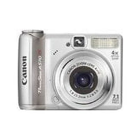 Canon PowerShot A570 IS - Digital camera - compact - 7.1 MP - 4x optical zoom - with Canon PIXMA MP470 Printer