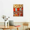 thumbnail image 2 of BCIIG Popcorn Pop Art Fine Art Aesthetic Poster & Print Wall Painting for Home Office Decor 12x16 in, 2 of 5