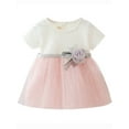 thumbnail image 3 of Maxcozy Toddler Baby Girl Kids Tulle Tutu Dress Birthday Prom Pageant Dress Outfits, 3 of 6