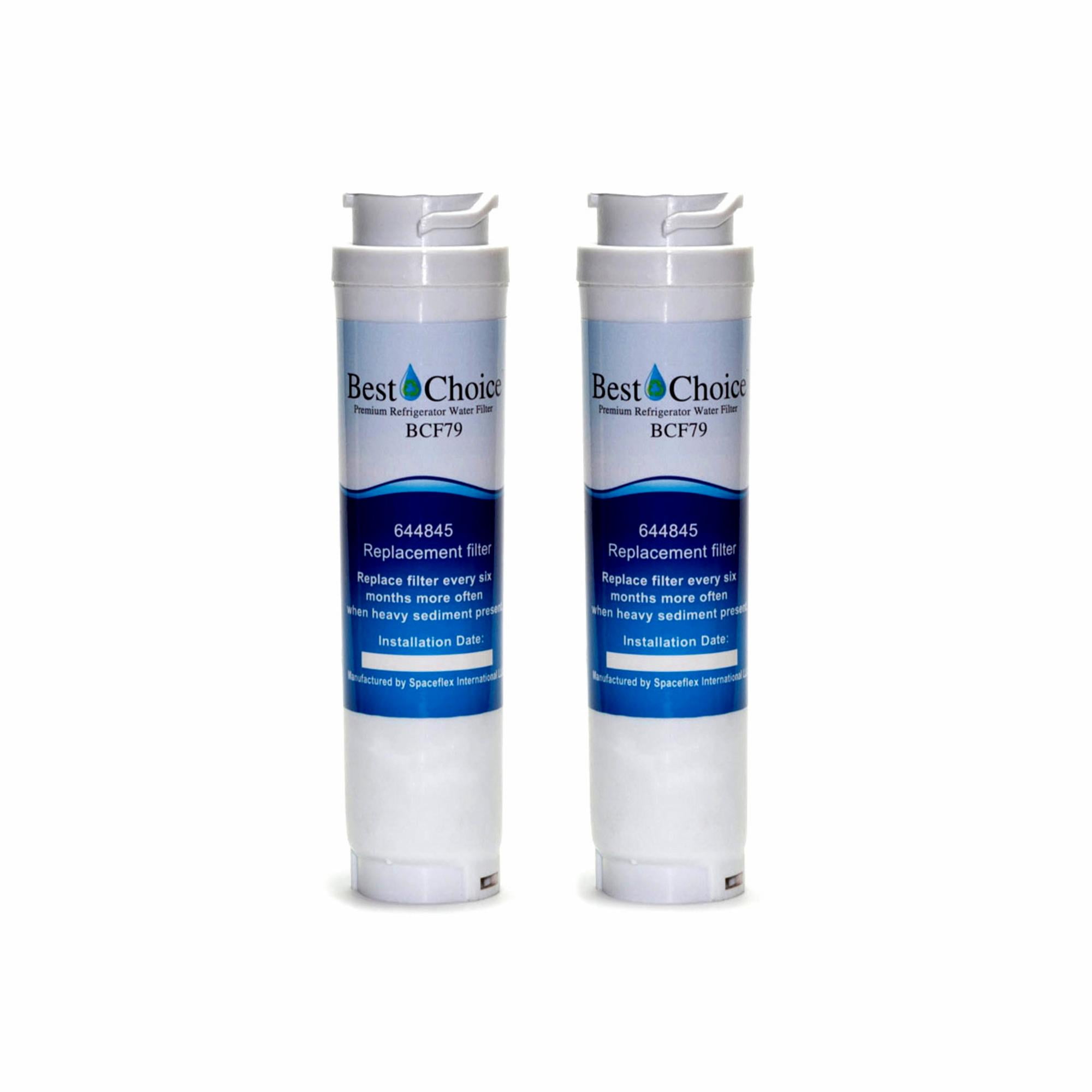 2PACK REFRIGERATOR WATER FILTER FITS BOSCH 644845 ULTRACLARITY 9000