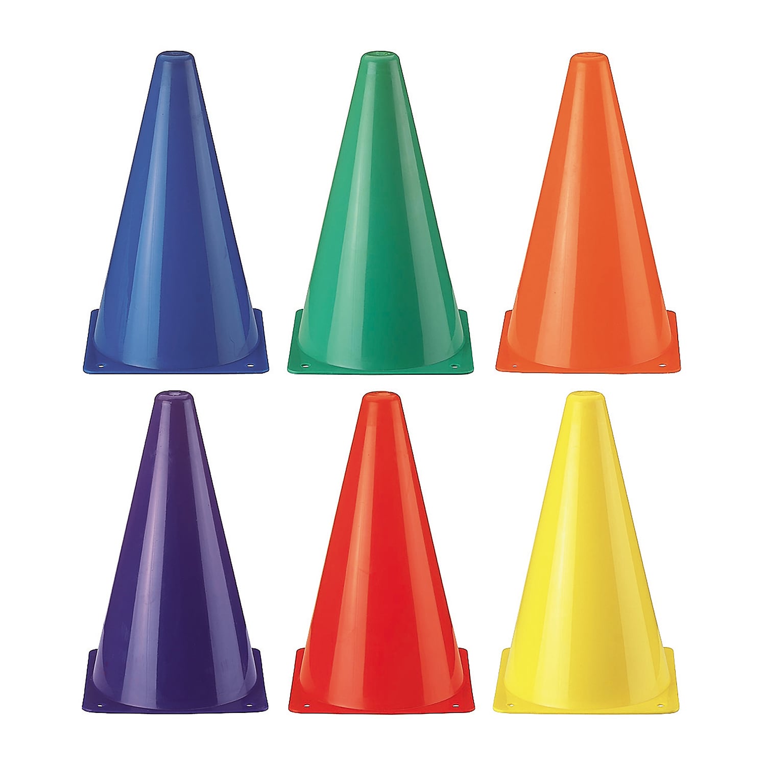 Dick Martin Sports  Rainbow Cones - 6 Per Set - Set of 2 - image 2 of 2