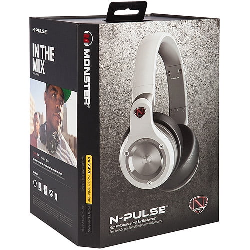 【新品】定価約3万　MONSTER CABLE N-pulse　ヘッドホン　dj Monster NCredible N-Pulse DJ Headphones | zZounds