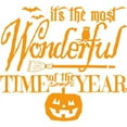 thumbnail image 2 of CafePress - Most Wonderful (Orange) - 35x21 Oval Wall Decal, 2 of 3