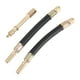 thumbnail image 1 of 1 juego de extensión de válvula de llanta de cobre de 180 grados con adaptador de inflado de llanta de plástico flexible de 140 mm para automóvil, motocicleta, RV, camión, bicicleta, 1 of 6