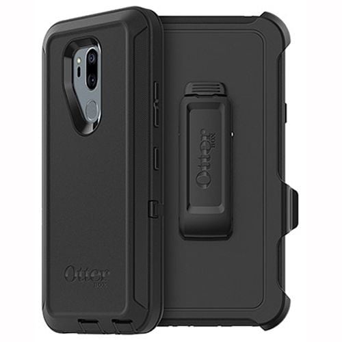 OtterBox Defender Series Protective Case and Holster for LG G7 ThinQ - Black