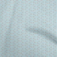 thumbnail image 1 of oneOone Rayon Light Blue Fabric Animal Sewing Material Print Fabric By The Yard 56 Inch Wide, 1 of 4