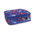 thumbnail image 4 of Keeli Kids Boys Dinosaur Lunch Box School Lunch Bag with Dino Sandwich Cutter in Blue, 4 of 5