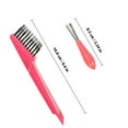 thumbnail image 2 of HAMPPLIES 1Set Hair Brush Cleaning Tool Pink Comb Cleaner for Removing Hair Effortlessly, 2 of 8