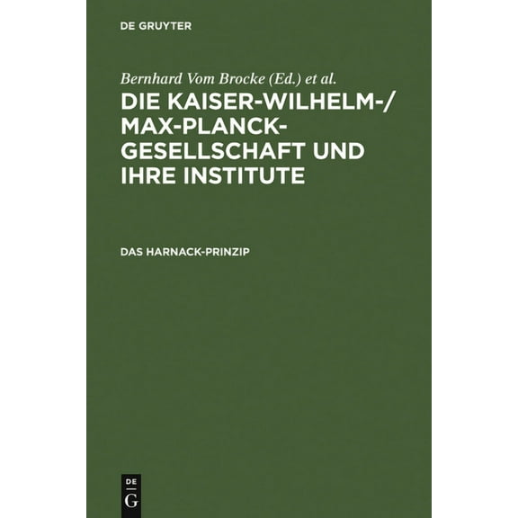 Das Harnack-Prinzip, (Hardcover)