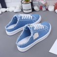 thumbnail image 7 of RotHome Women's Canvas Slip on Sneakers Fashion Casual Mule Shoes Comfortable Backless Loafers Breathable Lightweight Closed Toe Summer Walking Shoes, 7 of 7