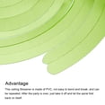 thumbnail image 4 of Uxcell 30 Pcs Light Green Party Hanging Double Strip Hanging Decorations Plastic Ceiling Streamers with Hang Tag Hook, 4 of 7
