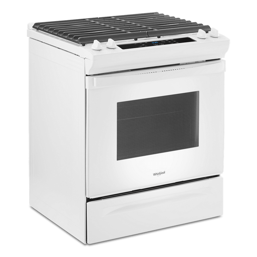 WHIRLPOOL WEG515S0LW 30" free standing gas range
