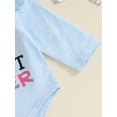 thumbnail image 6 of Okbabeha Newborn Baby Girl Easter Outfit Bunny Ruffle Long Sleeve Romper Easter Eggs Long Pants Headband 3Pcs Set 0 3 6 9 12 18 Months, 6 of 8